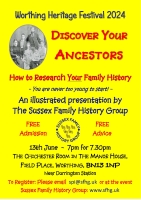 Discover your Ancestors - How to research your family history